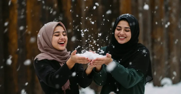 برف؛ تبسم خوب خداوند