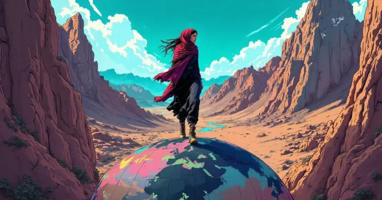 با هر قدمی که برمی‌دارم، دنیا را تغییر می‌دهم