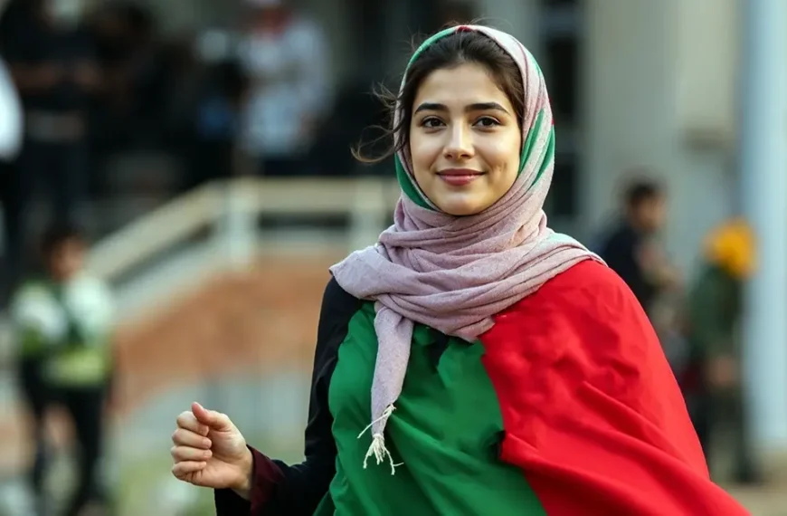 قلبم؛ جایی‌که پرچم سه رنگ کشورم در اهتزاز است