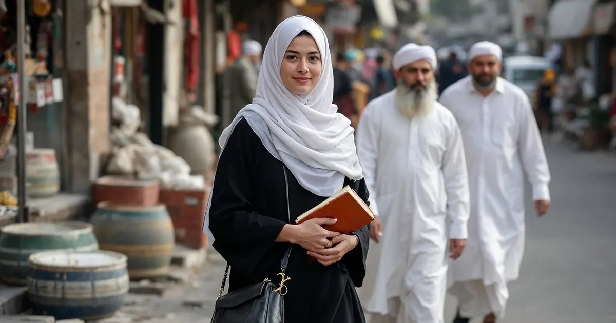 چادری شرط تسلیم شدن من نیست